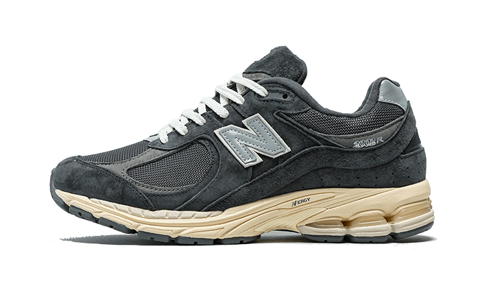 New Balance 2002R Black Dark Gray 1