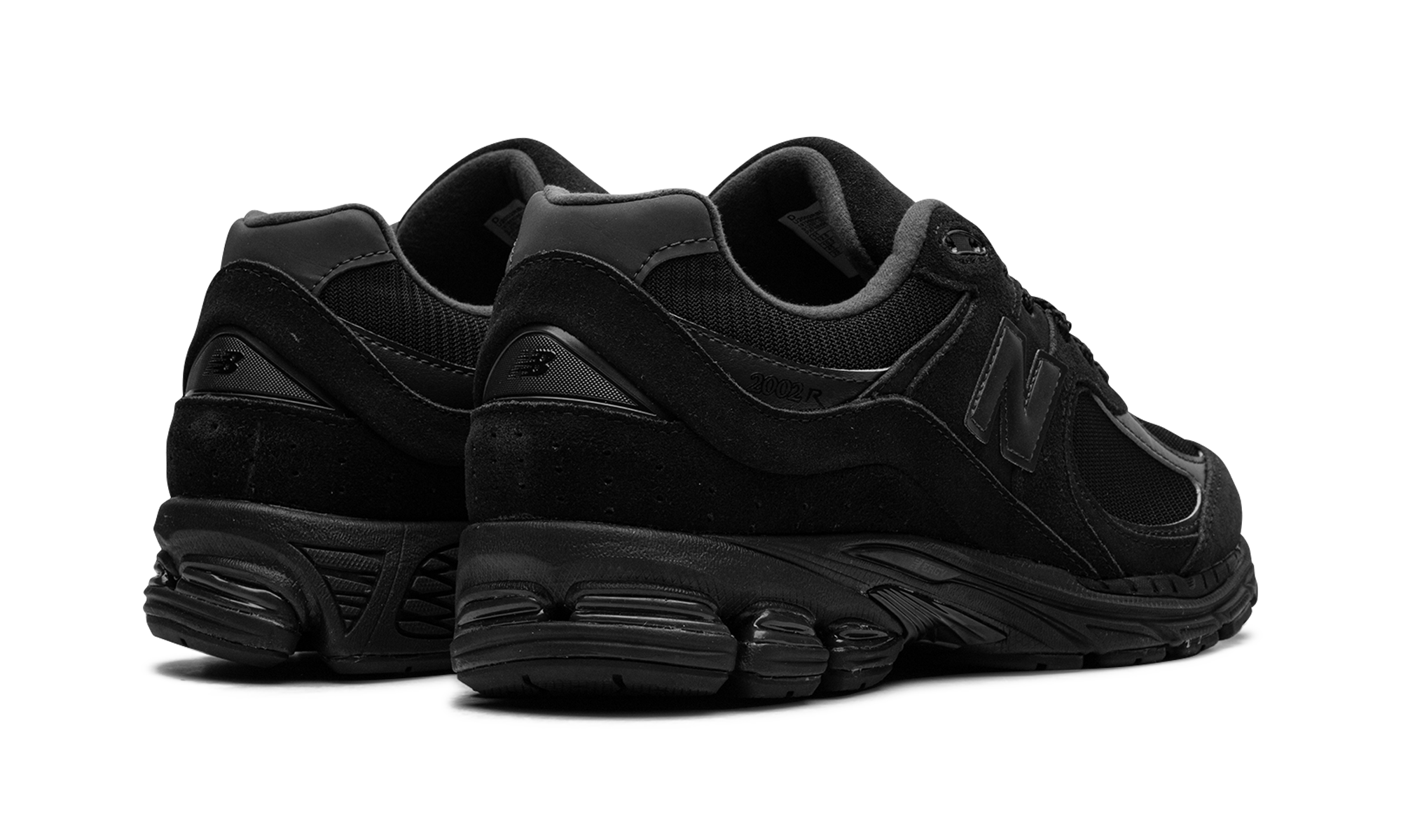New Balance 2002R Triple Black Suede 4