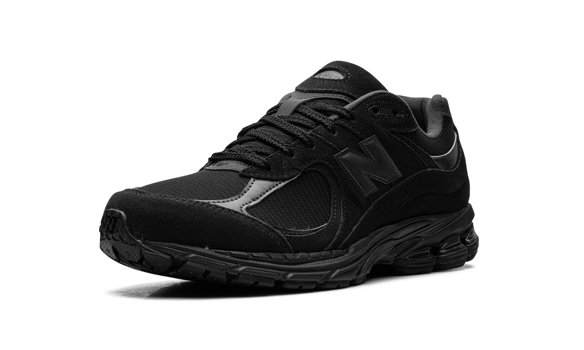 New Balance 2002R Triple Black Suede 5