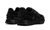 New Balance 327 Black White Tongue Logo 4