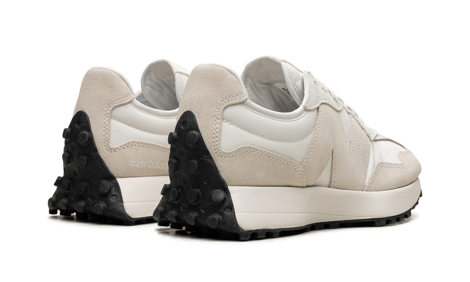 New Balance 327 White Sea Salt Suede (W) 4