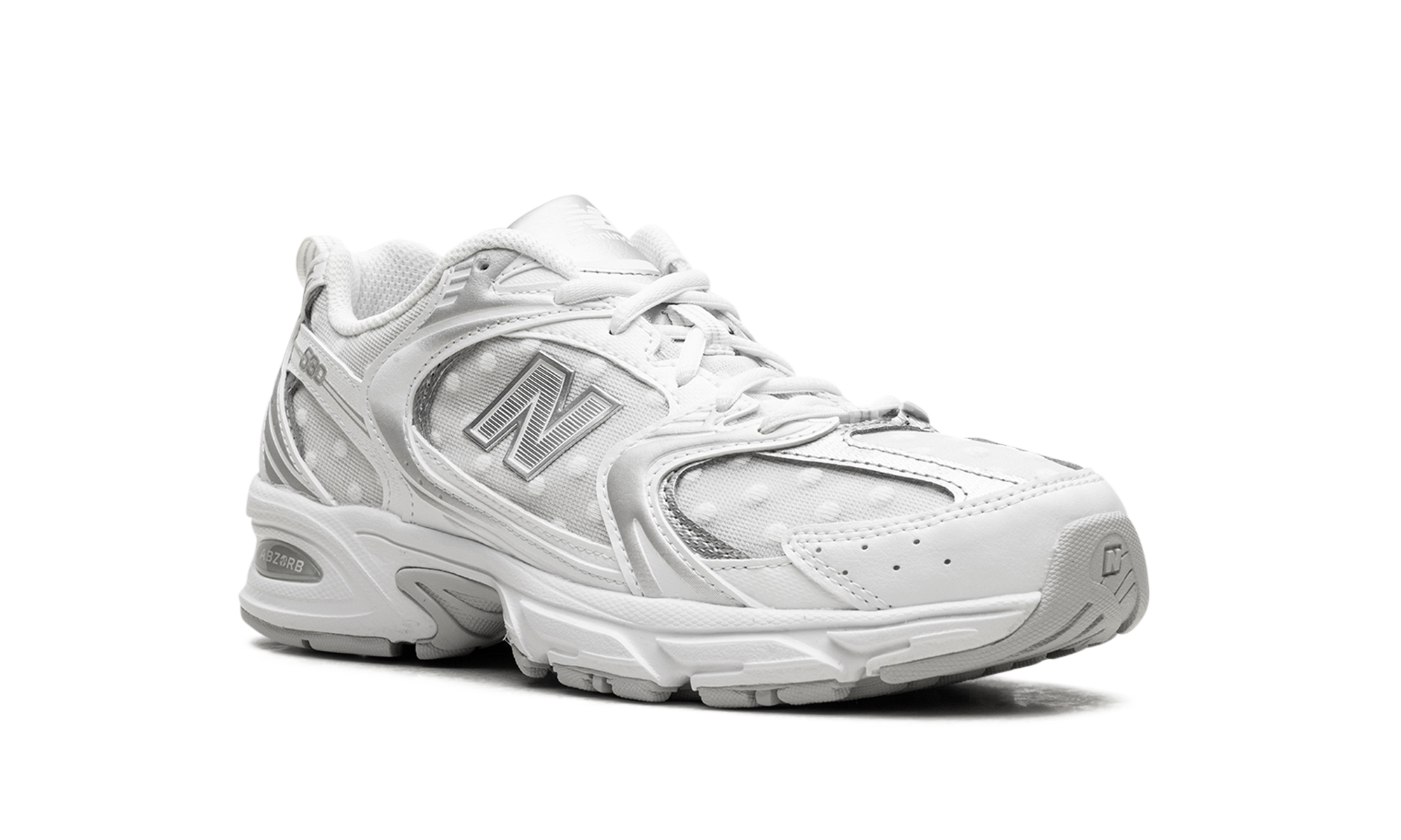 New Balance 530 Silver Metallic Polka Dots 2