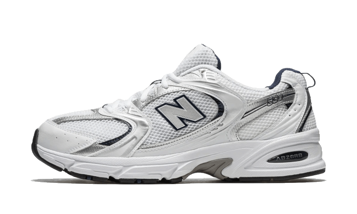 New Balance 530 White Gray Navy 1