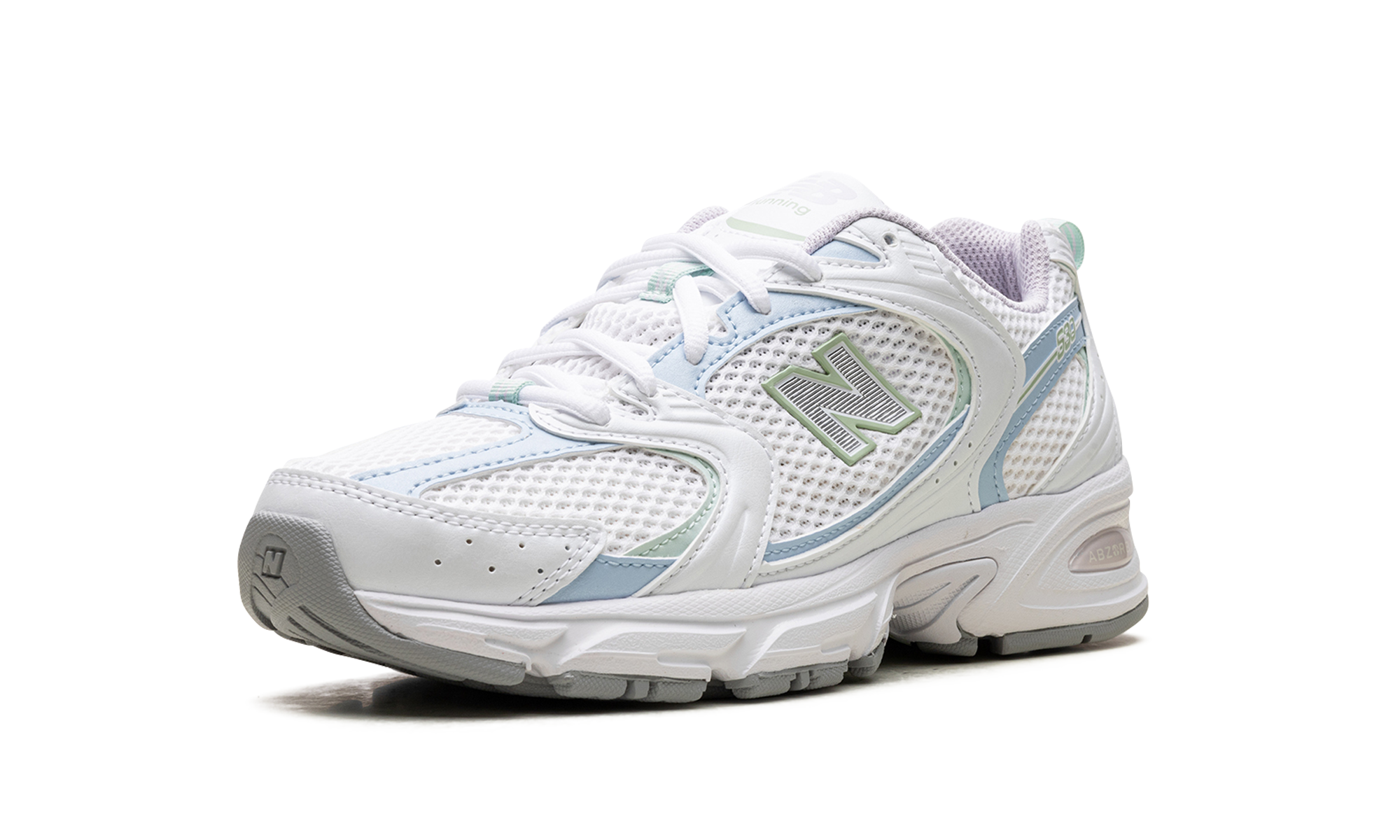 New Balance 530 White Light Chrome Blue Clay Ash 5