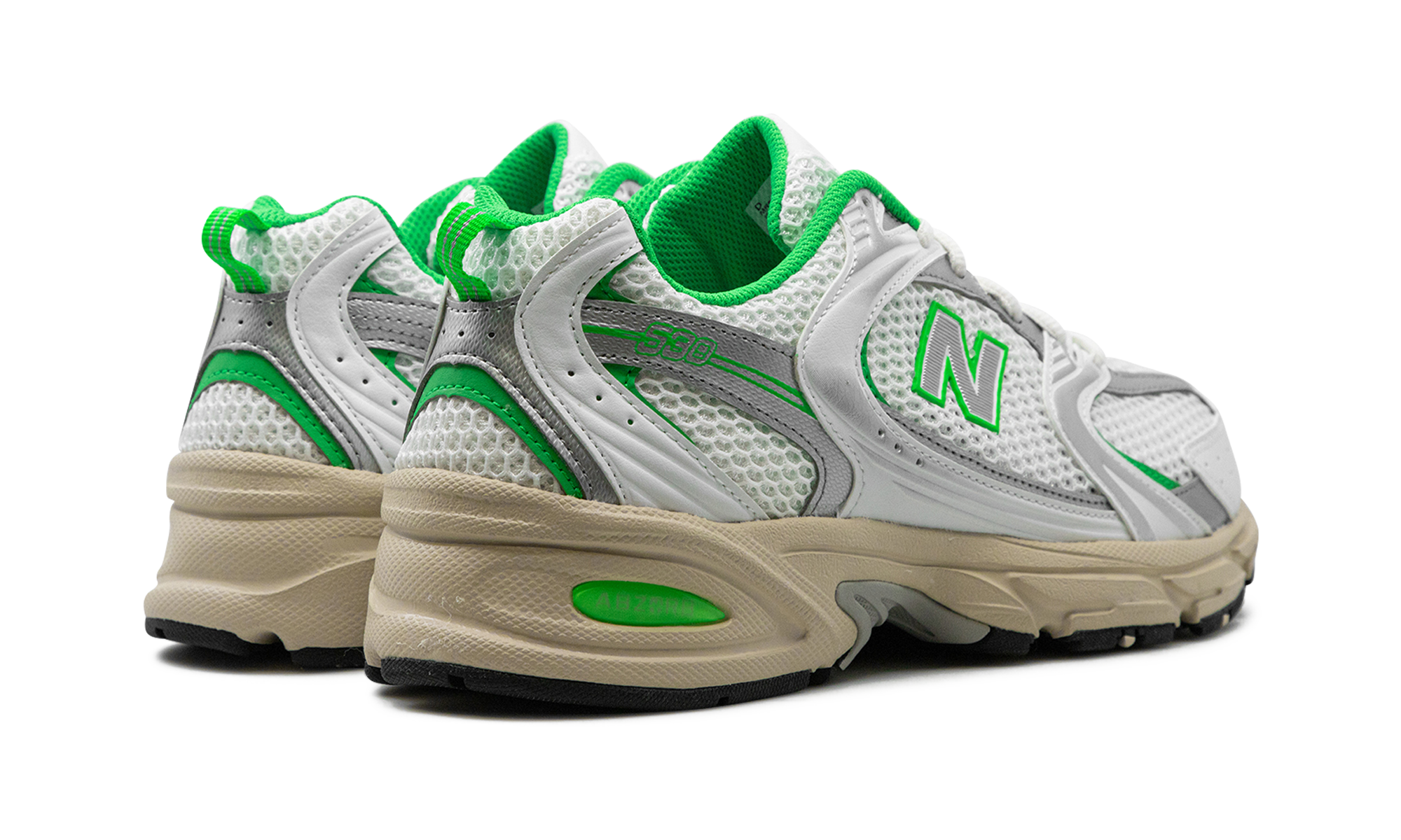 New Balance 530 White Palm Leaf 8