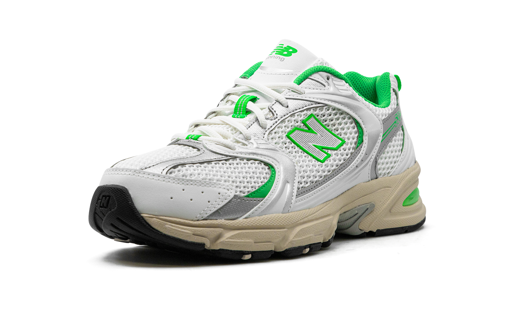 New Balance 530 White Palm Leaf 9