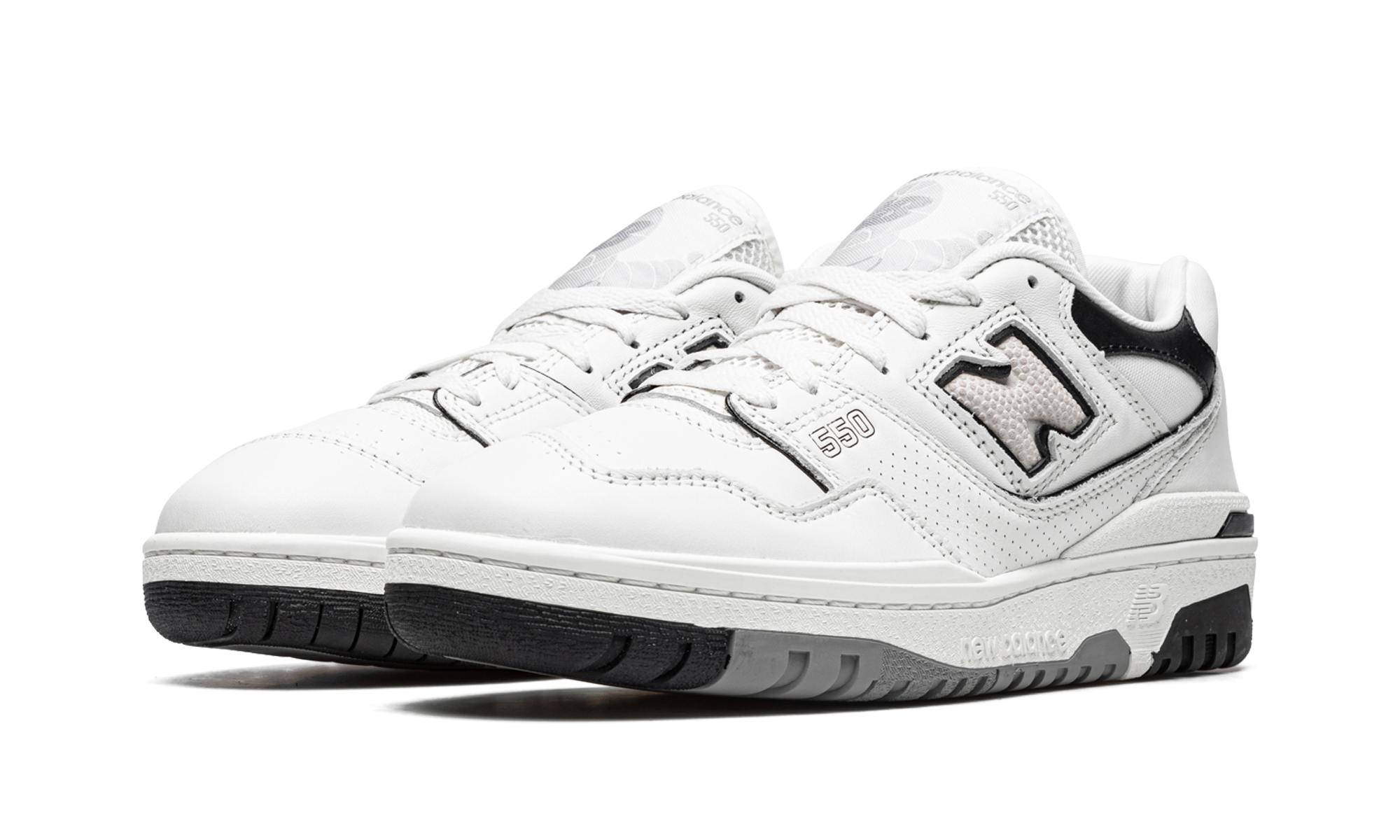 New Balance 550 Cream Black 6