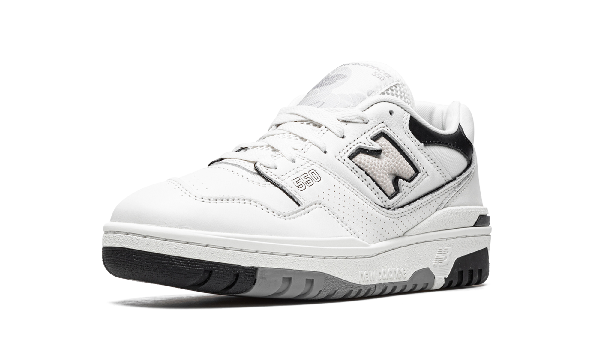 New Balance 550 Cream Black 8