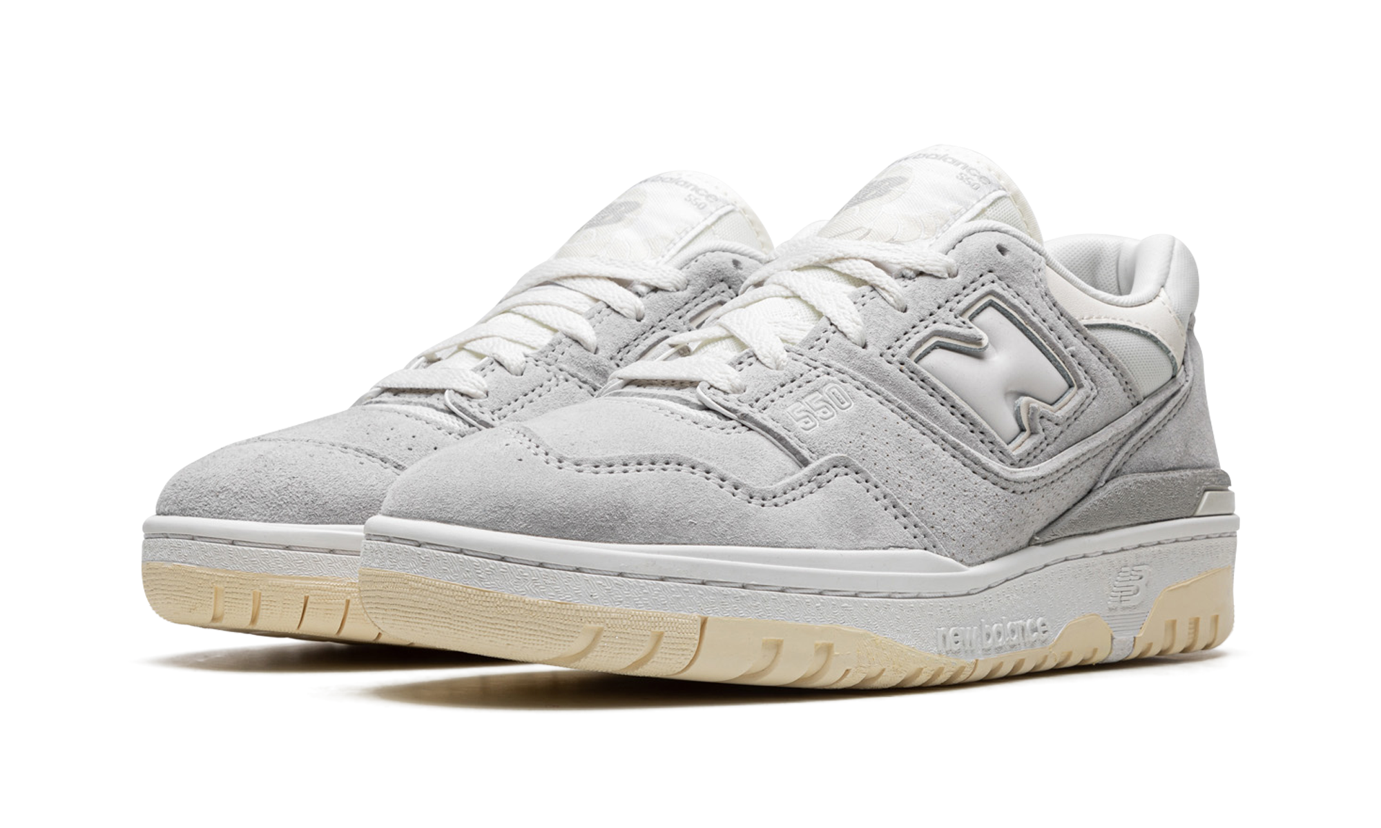 New Balance 550 Grey Suede 3