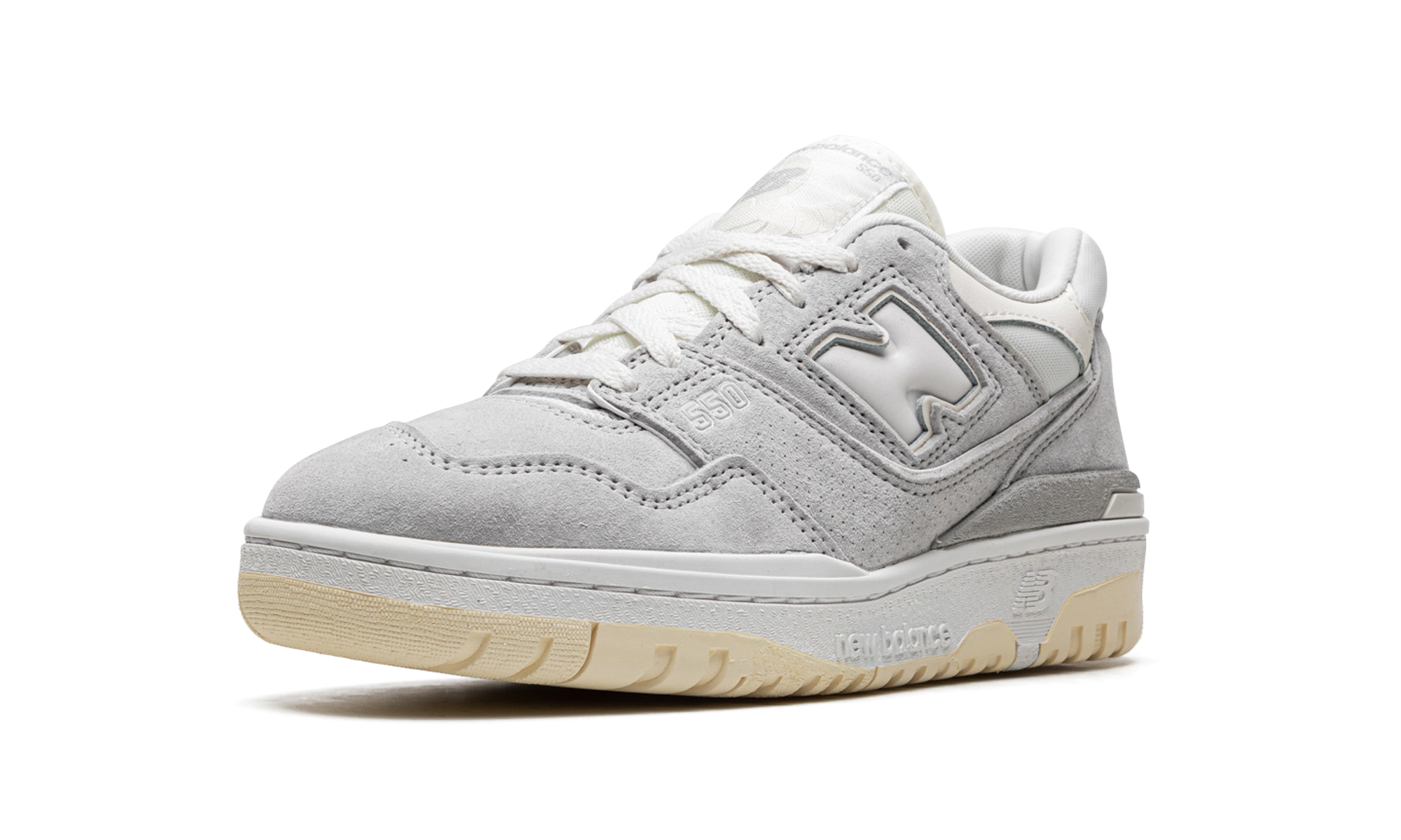 New Balance 550 Grey Suede 5