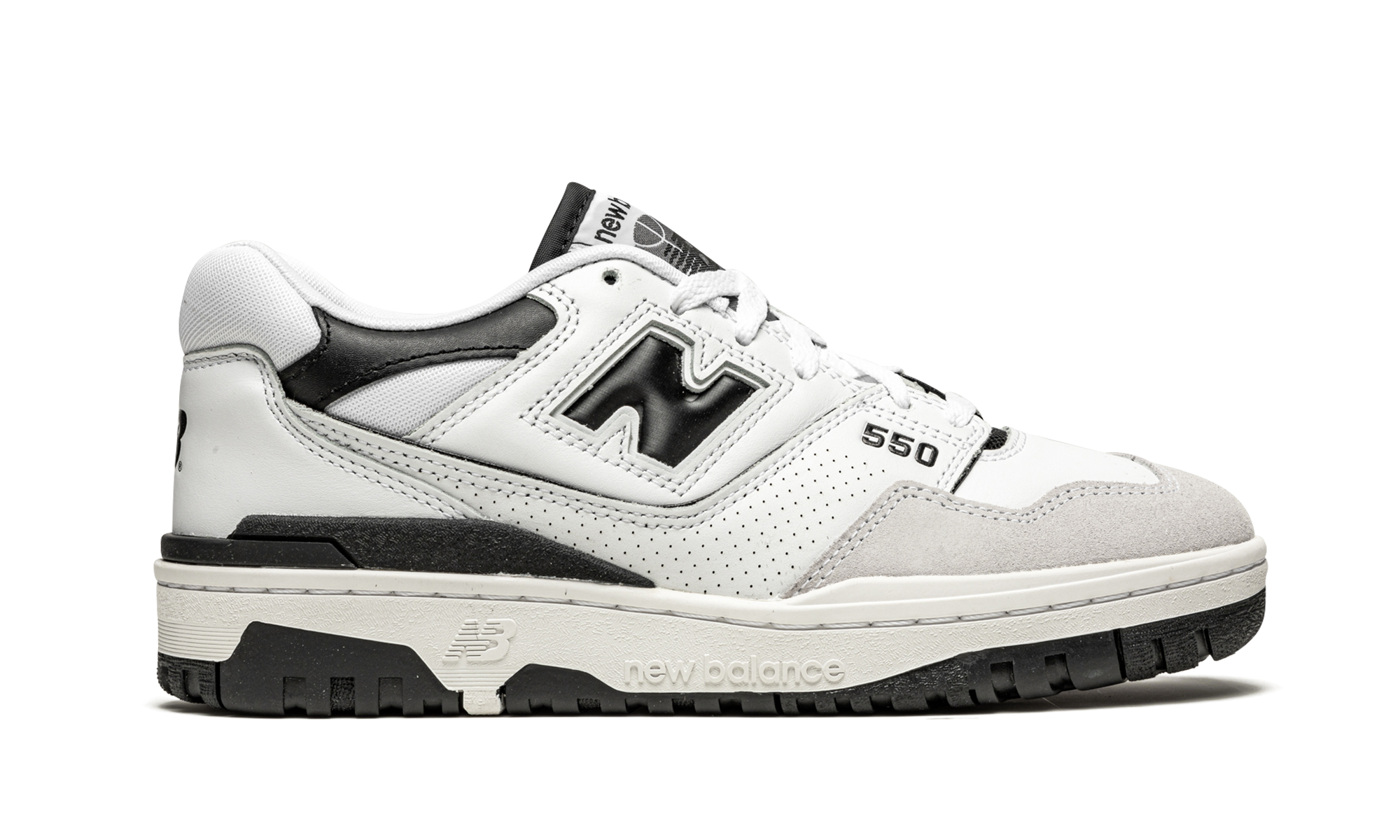 New Balance 550 Sea Salt Black