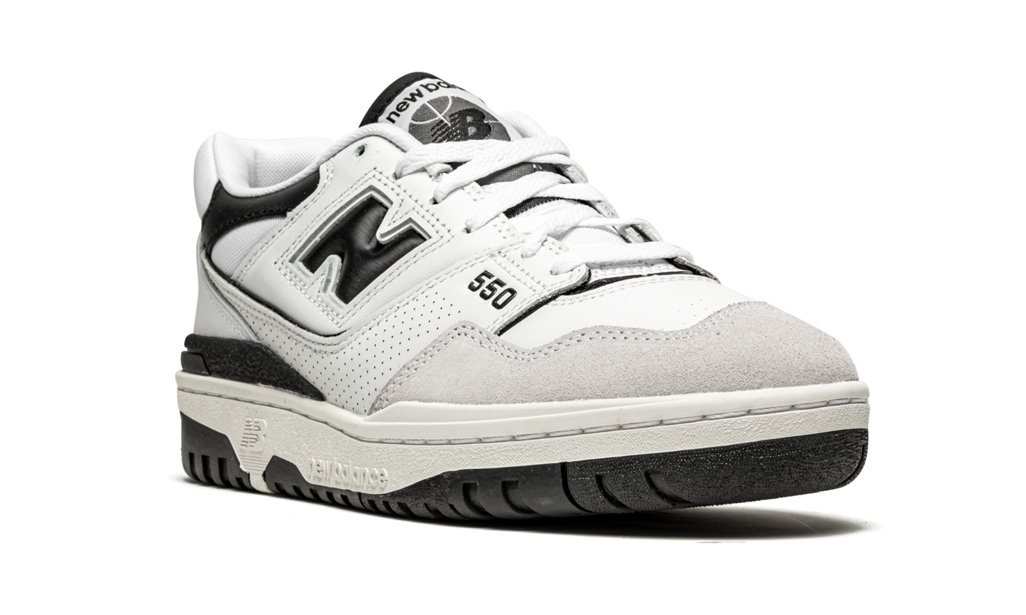 New Balance 550 Sea Salt Black