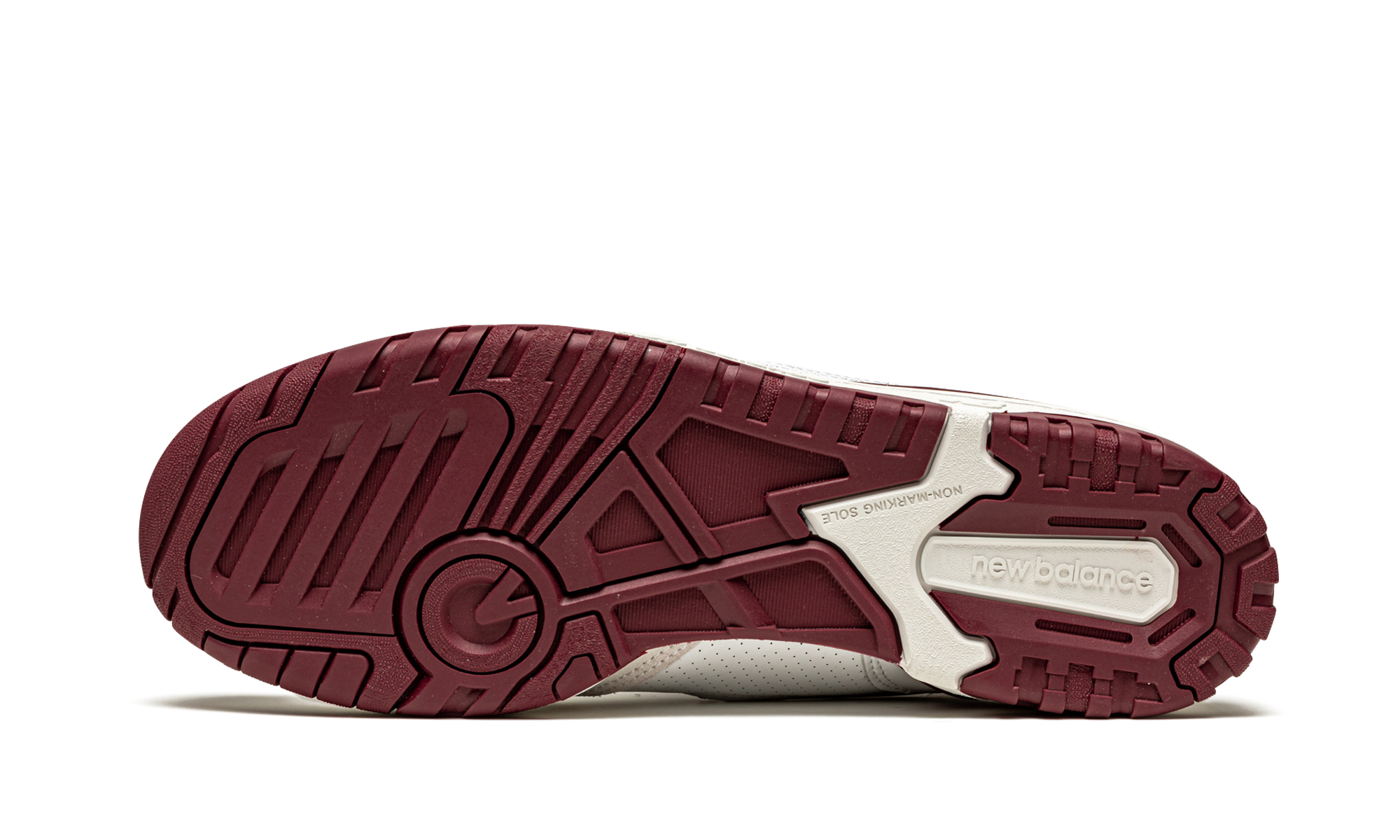 New Balance 550 Sea Salt Burgundy 5