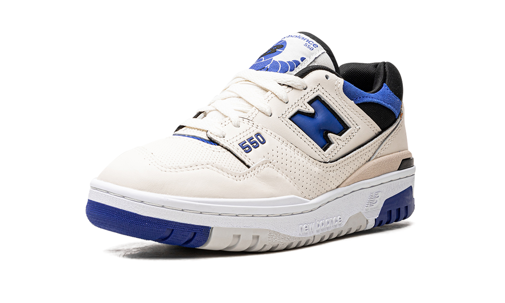 New Balance 550 Sea Salt Team Royal 8