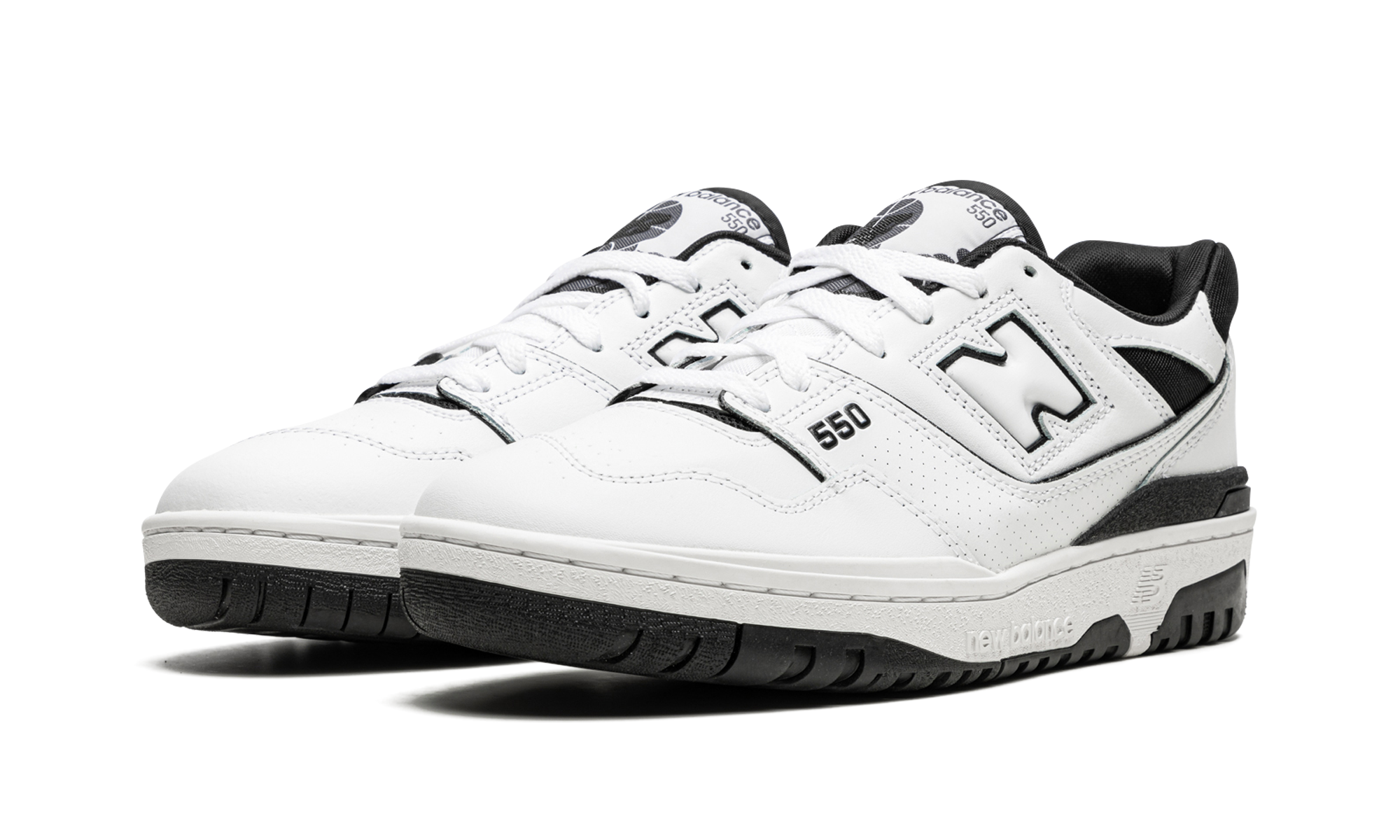 New Balance 550 White Black 7