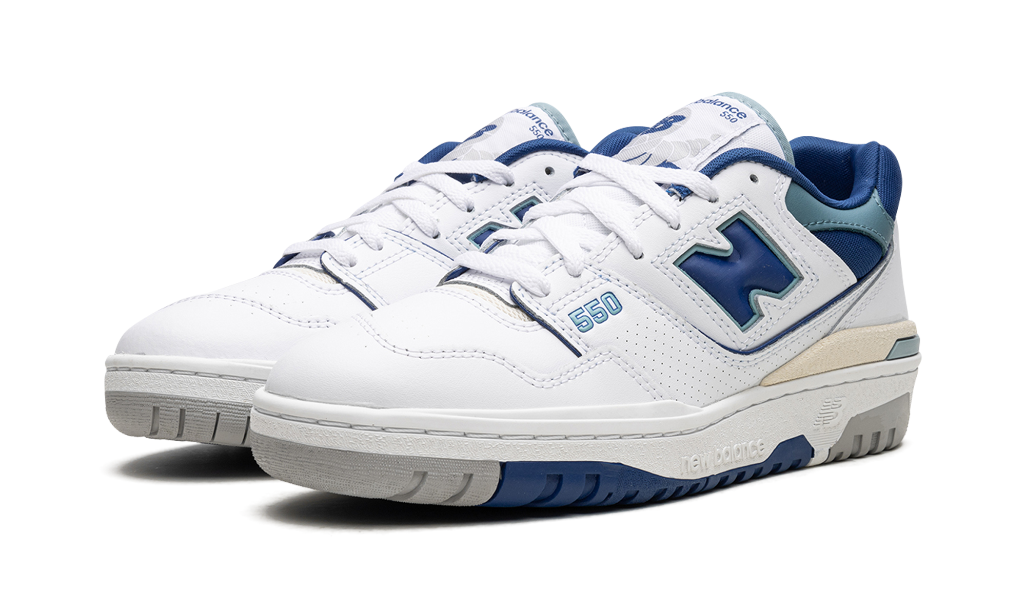 New Balance 550 White Blue Groove 6
