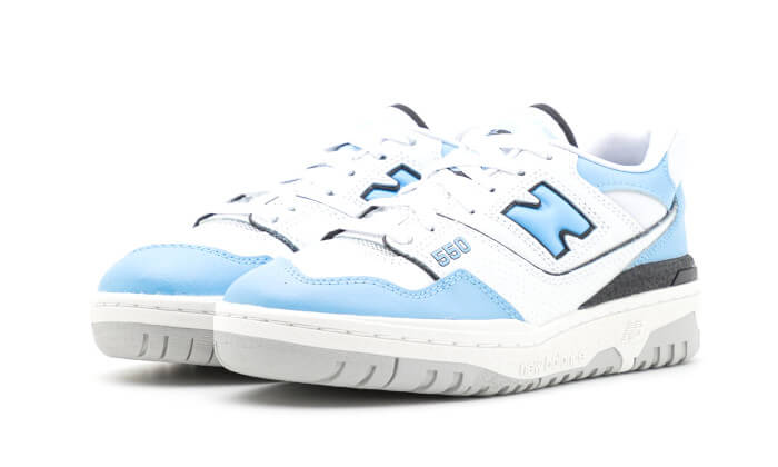 New Balance 550 White Carolina team 5