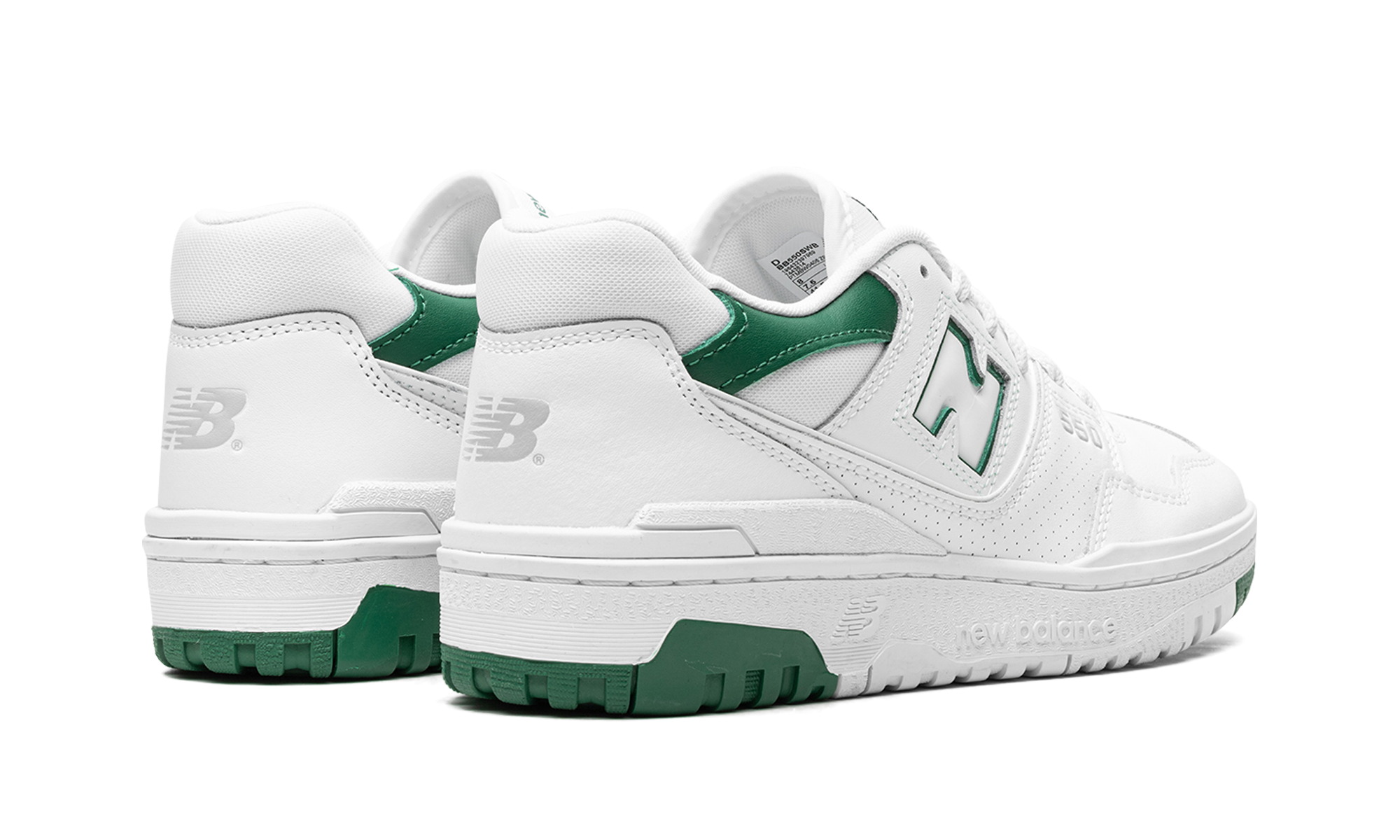 New Balance 550 White Classic Green 7