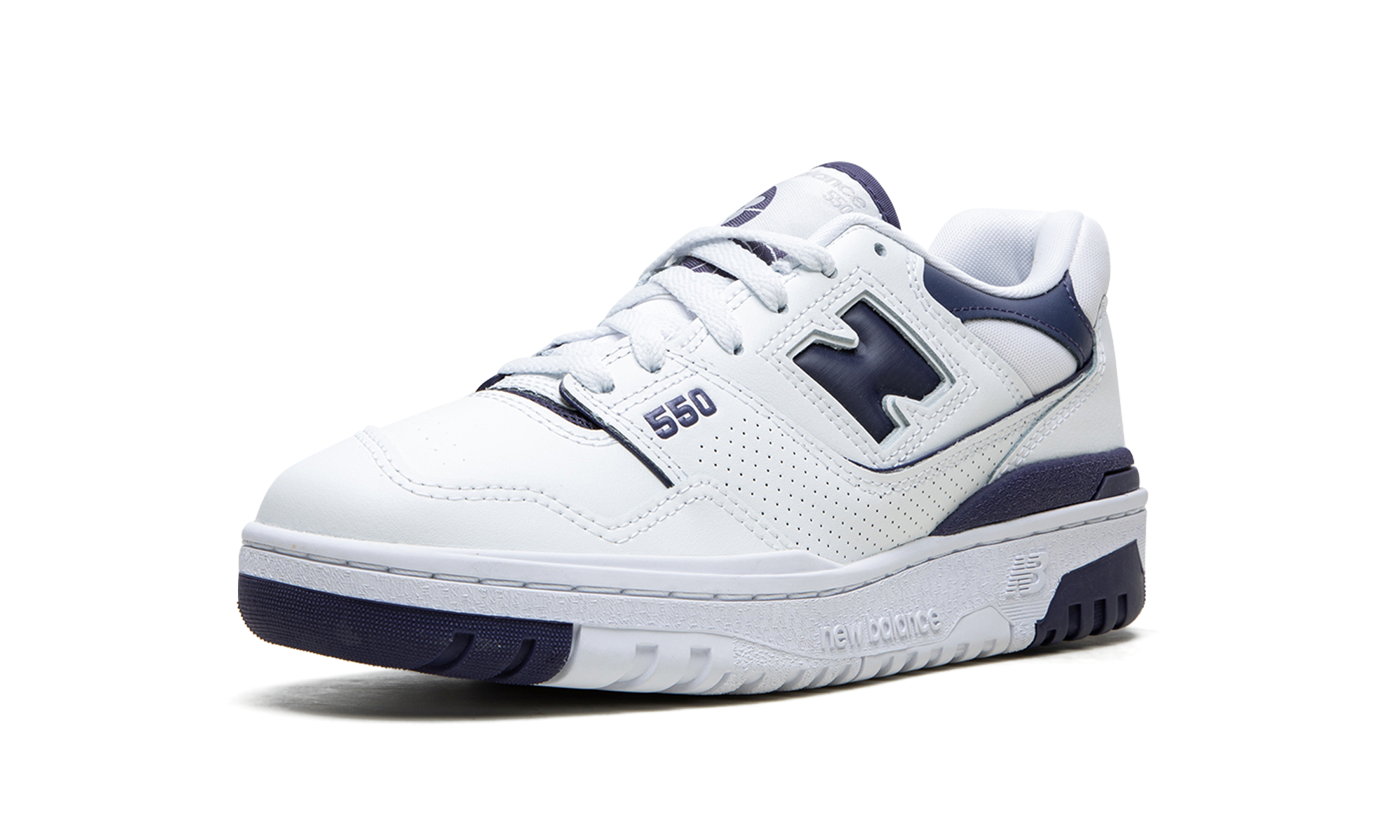 New Balance 550 White Dark Mercury 8
