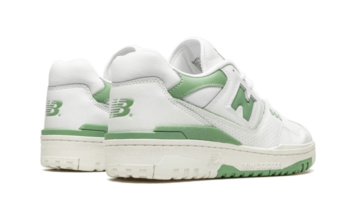 New Balance 550 White Mint Green 3