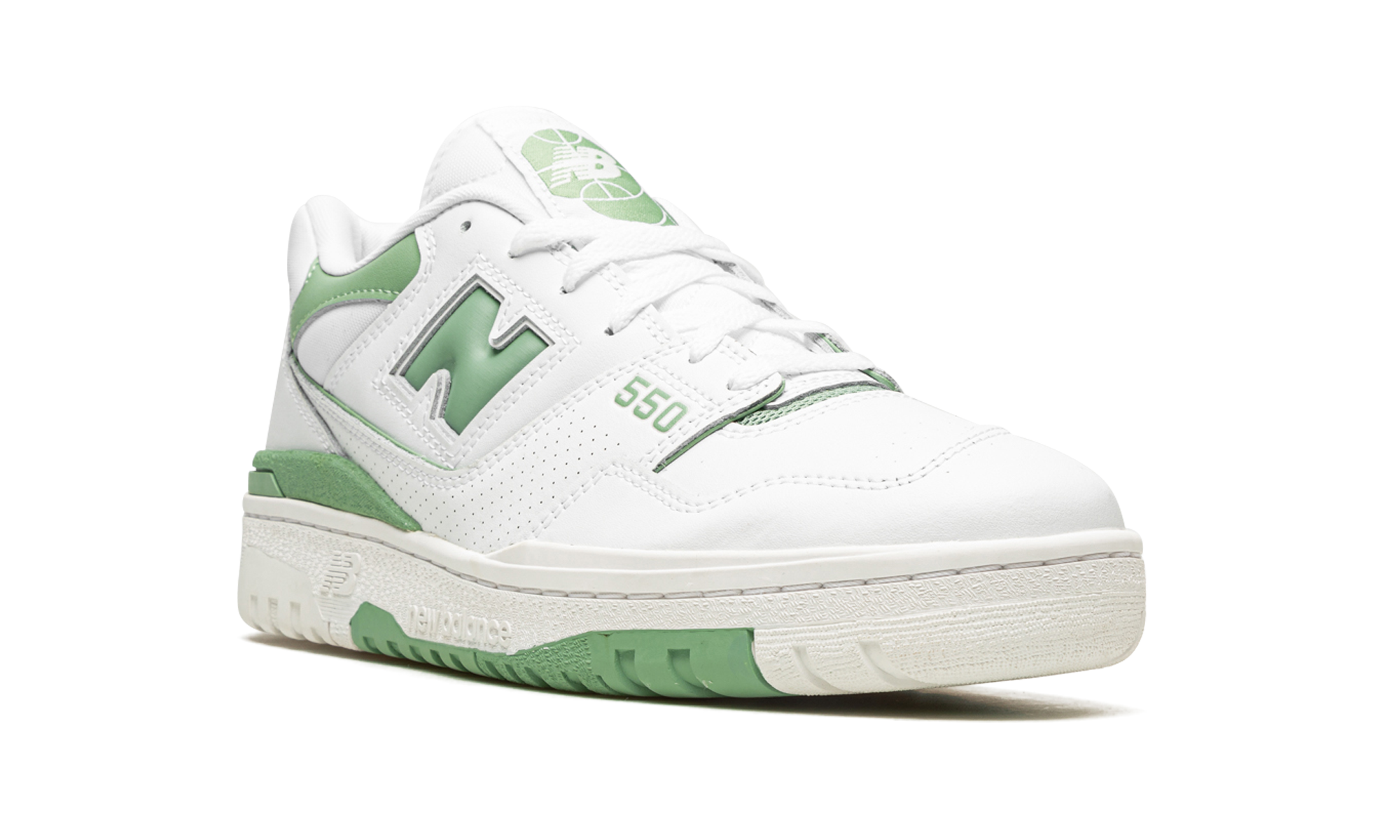 New Balance 550 White Mint Green