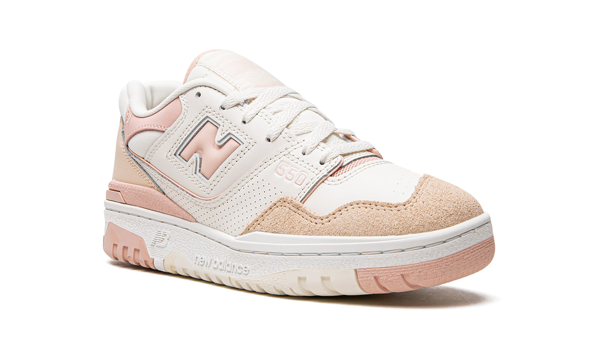 New Balance 550 White Pink Pastel 3
