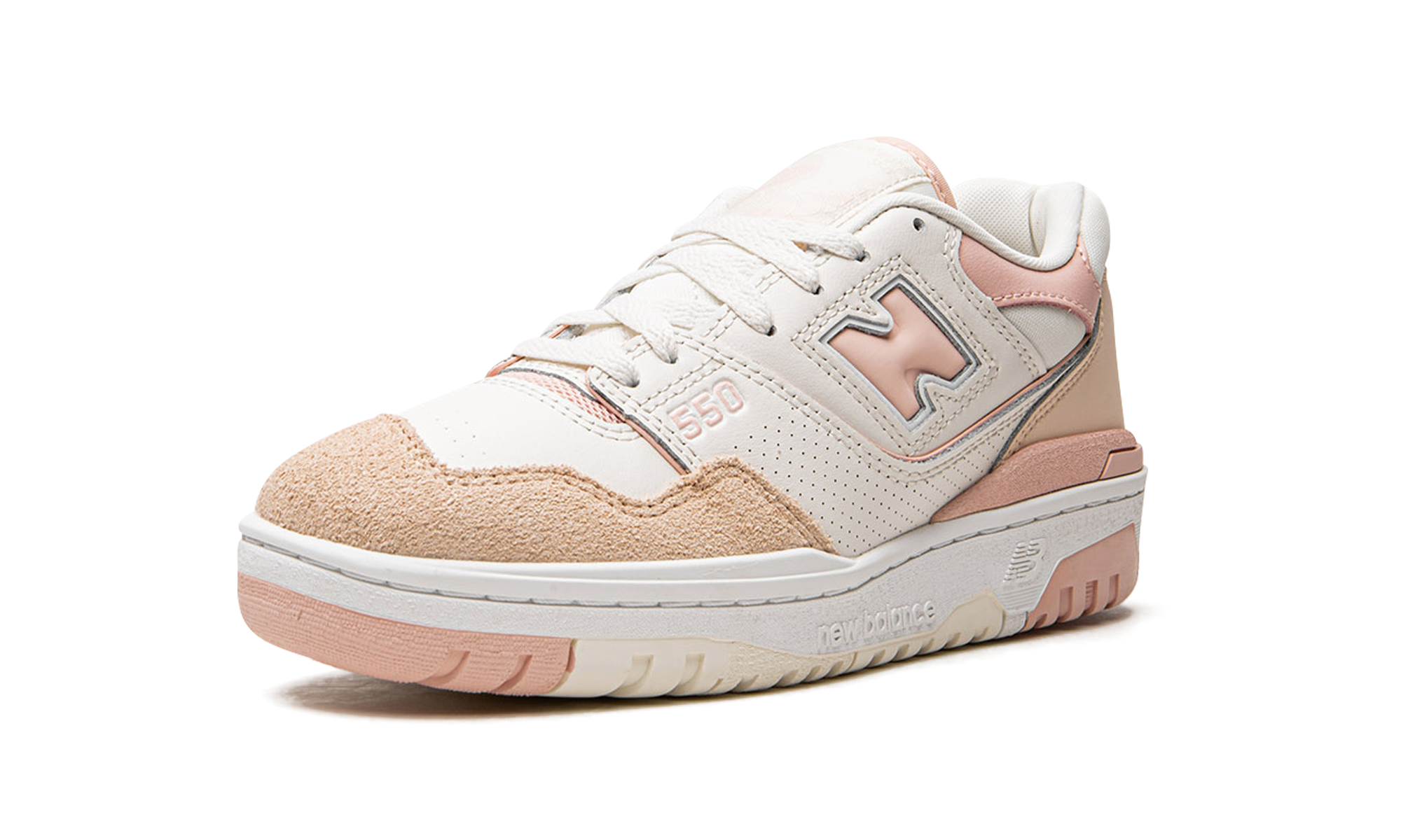 New Balance 550 White Pink Pastel 6