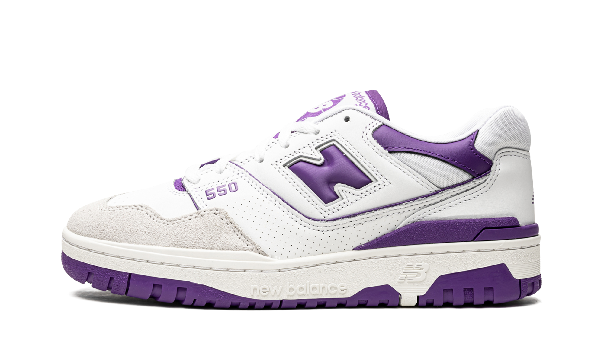 New Balance 550 White Purple 4