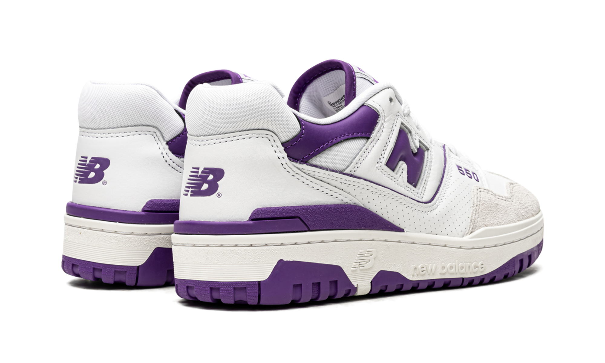 New Balance 550 White Purple 6