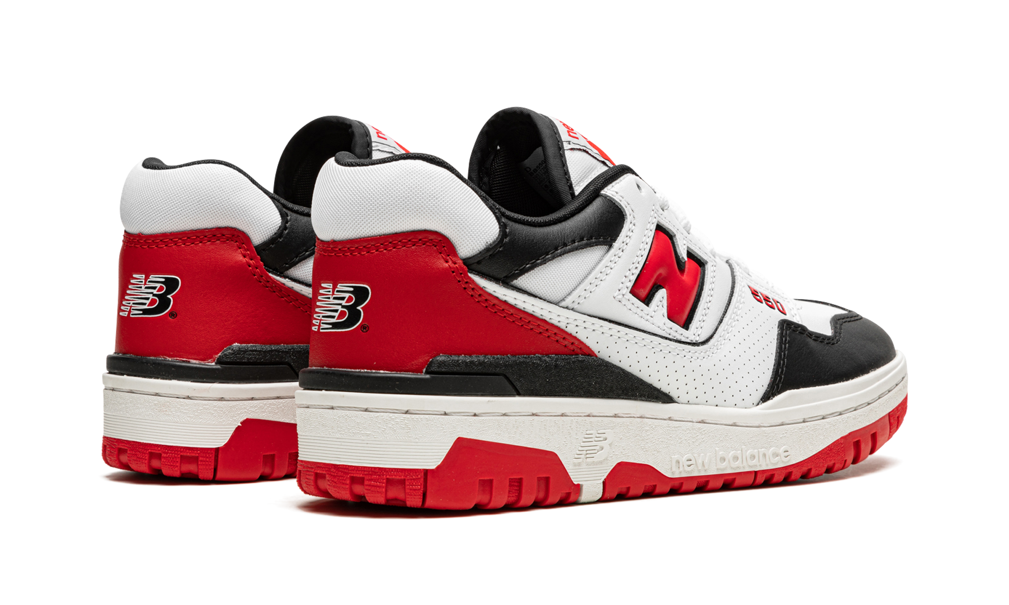 New Balance 550 White Red Black 7