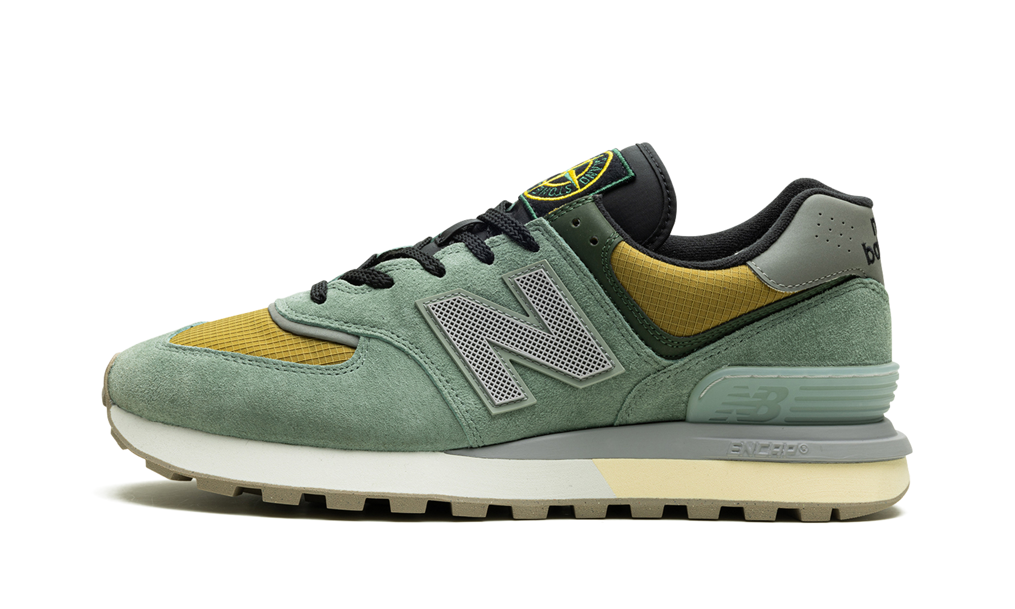 New Balance 574 Legacy Stone Island Light Green 1