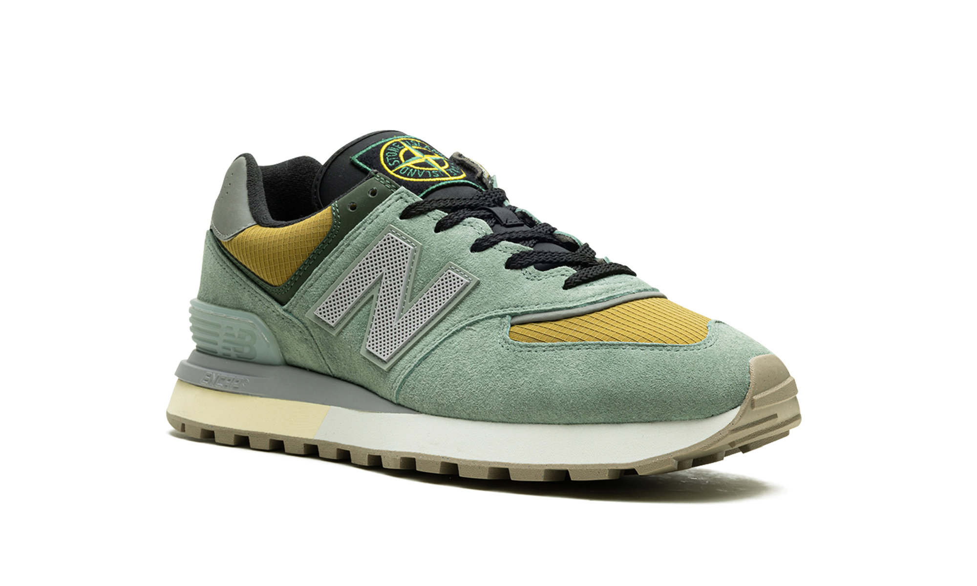 New Balance 574 Legacy Stone Island Light Green 2