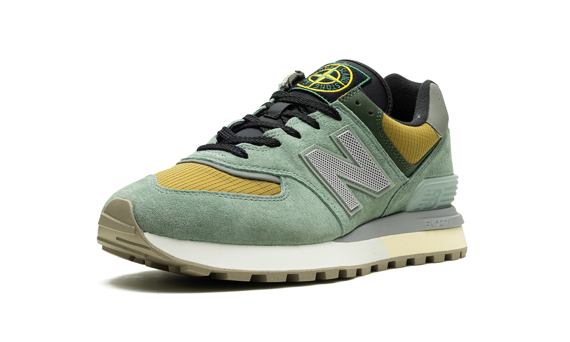 New Balance 574 Legacy Stone Island Light Green 5