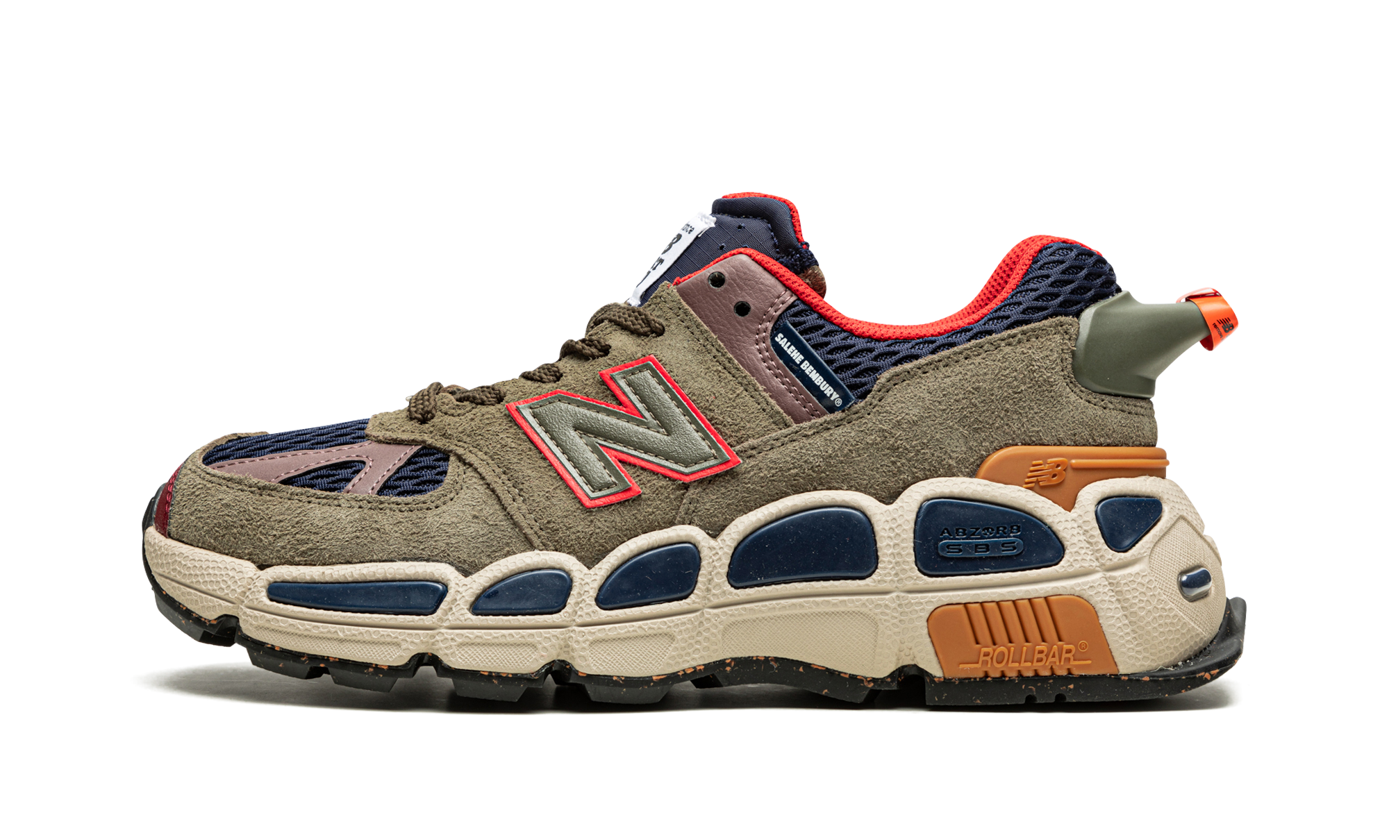 New Balance 574 Salehe Bembury Yurt Team Forest Green 1