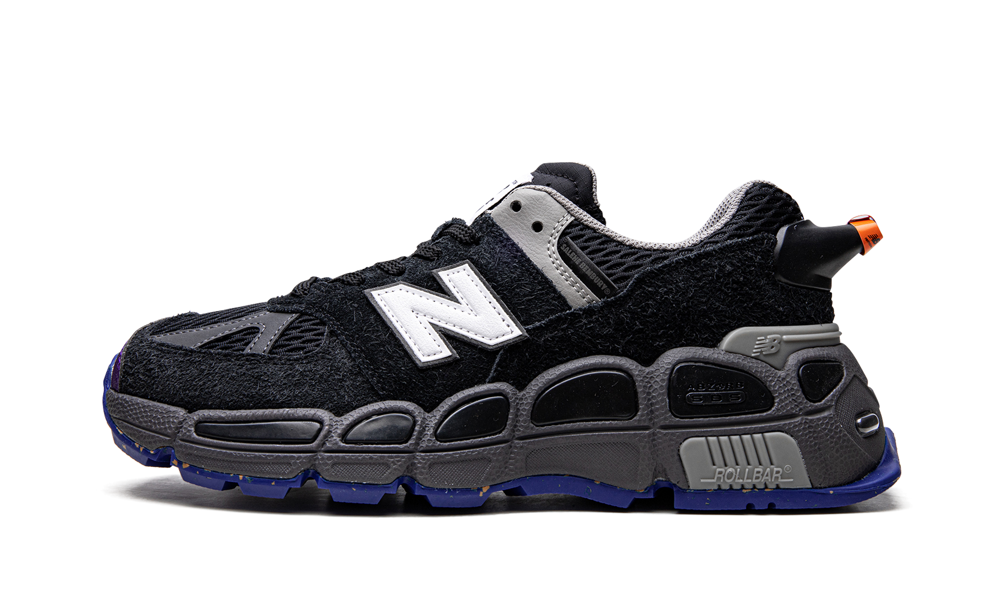 New Balance 574 YURT Salehe Bembury Universal Communication Black Plum 1