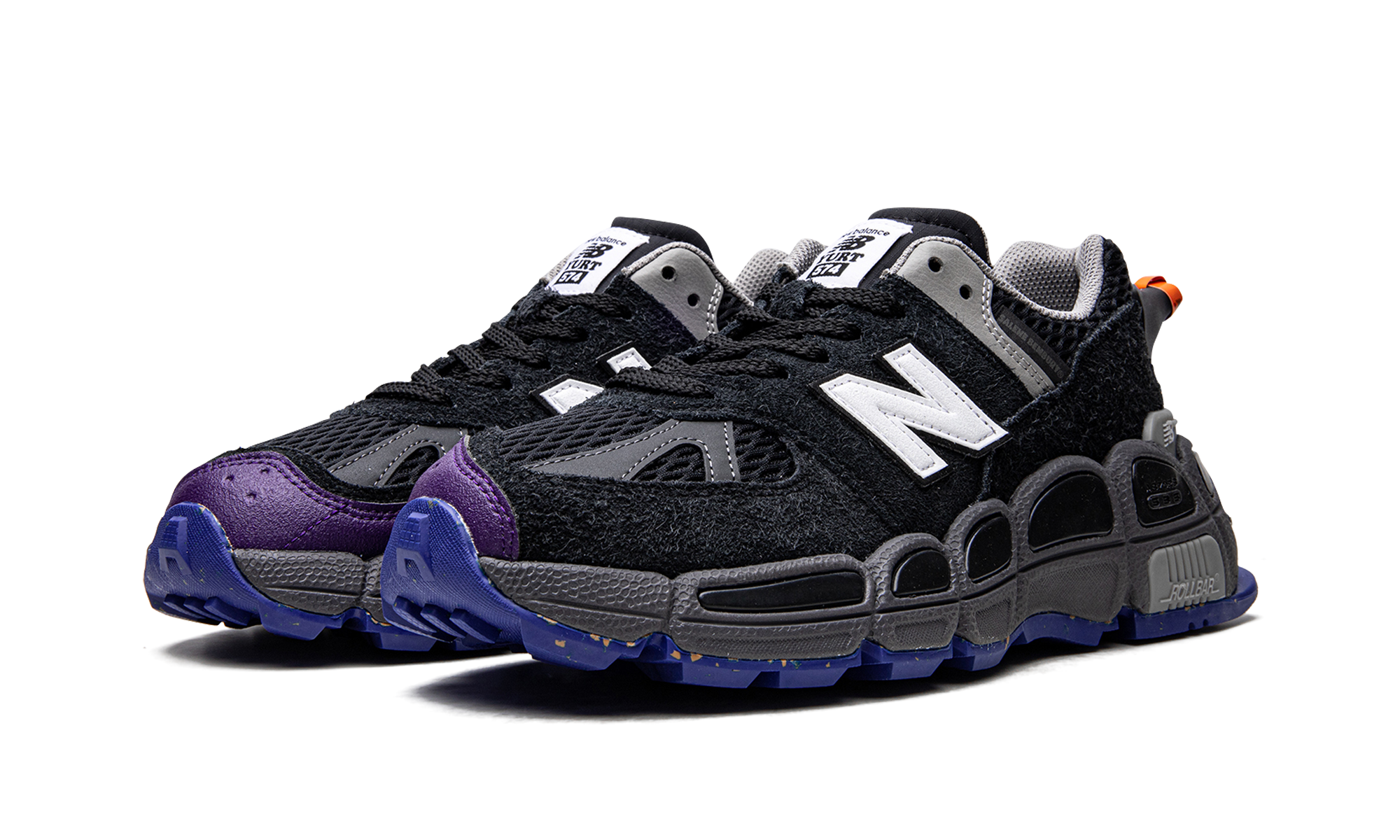 New Balance 574 YURT Salehe Bembury Universal Communication Black Plum 2