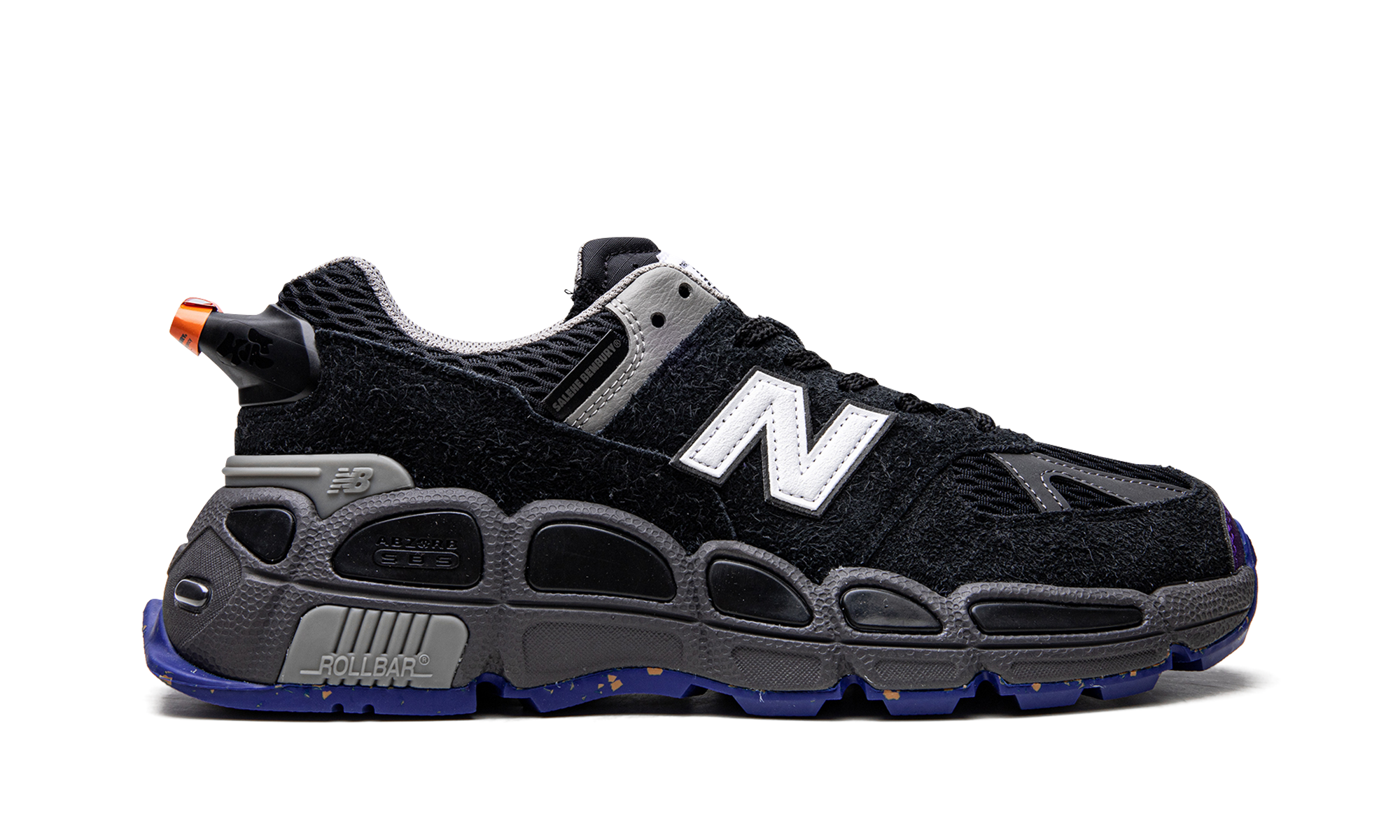 New Balance 574 YURT Salehe Bembury Universal Communication Black Plum 6