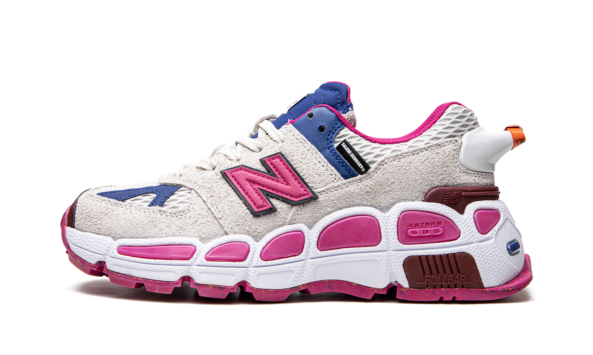 New Balance 574 YURT Salehe Bembury Universal Communication Bone Pink 1