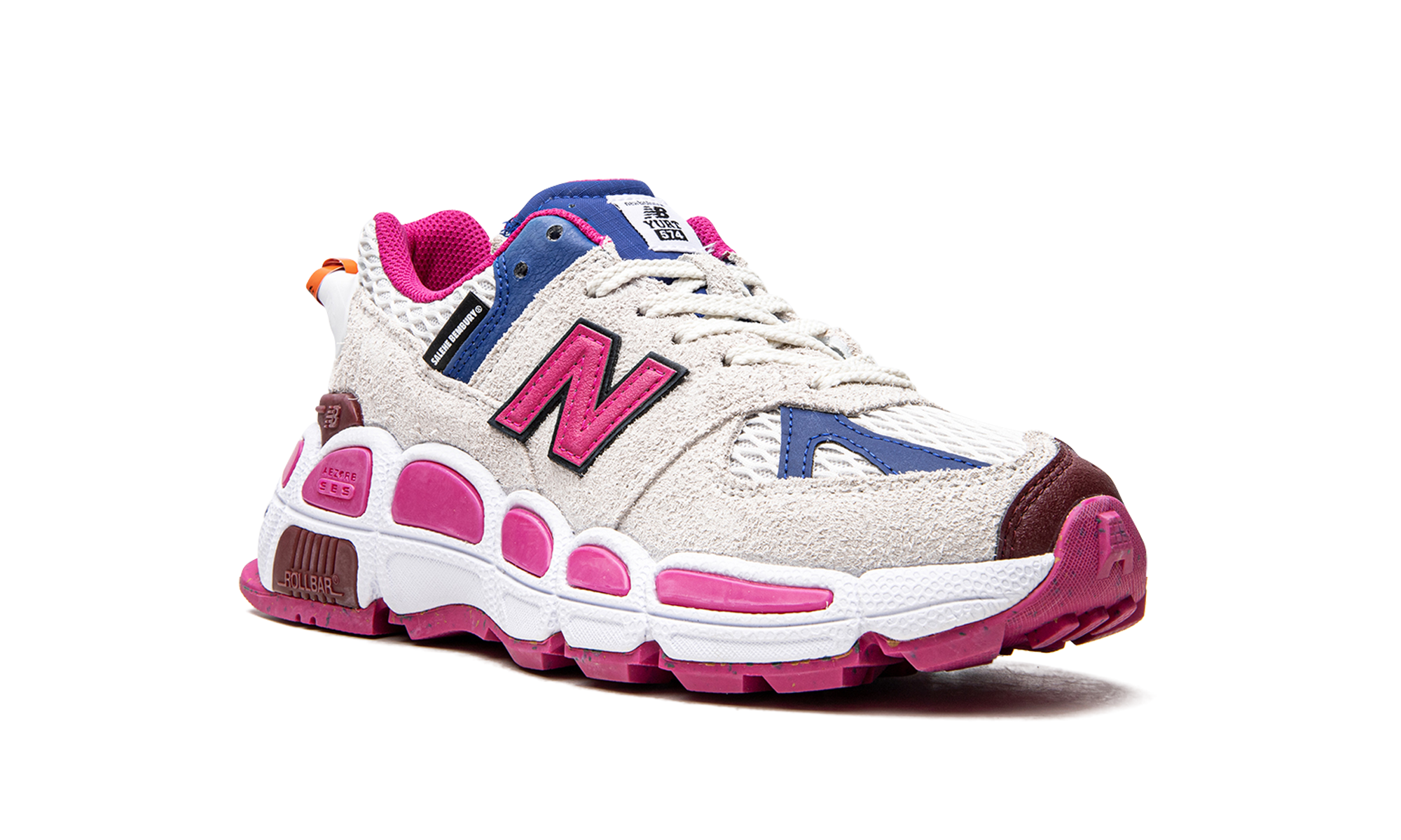 New Balance 574 YURT Salehe Bembury Universal Communication Bone Pink 7