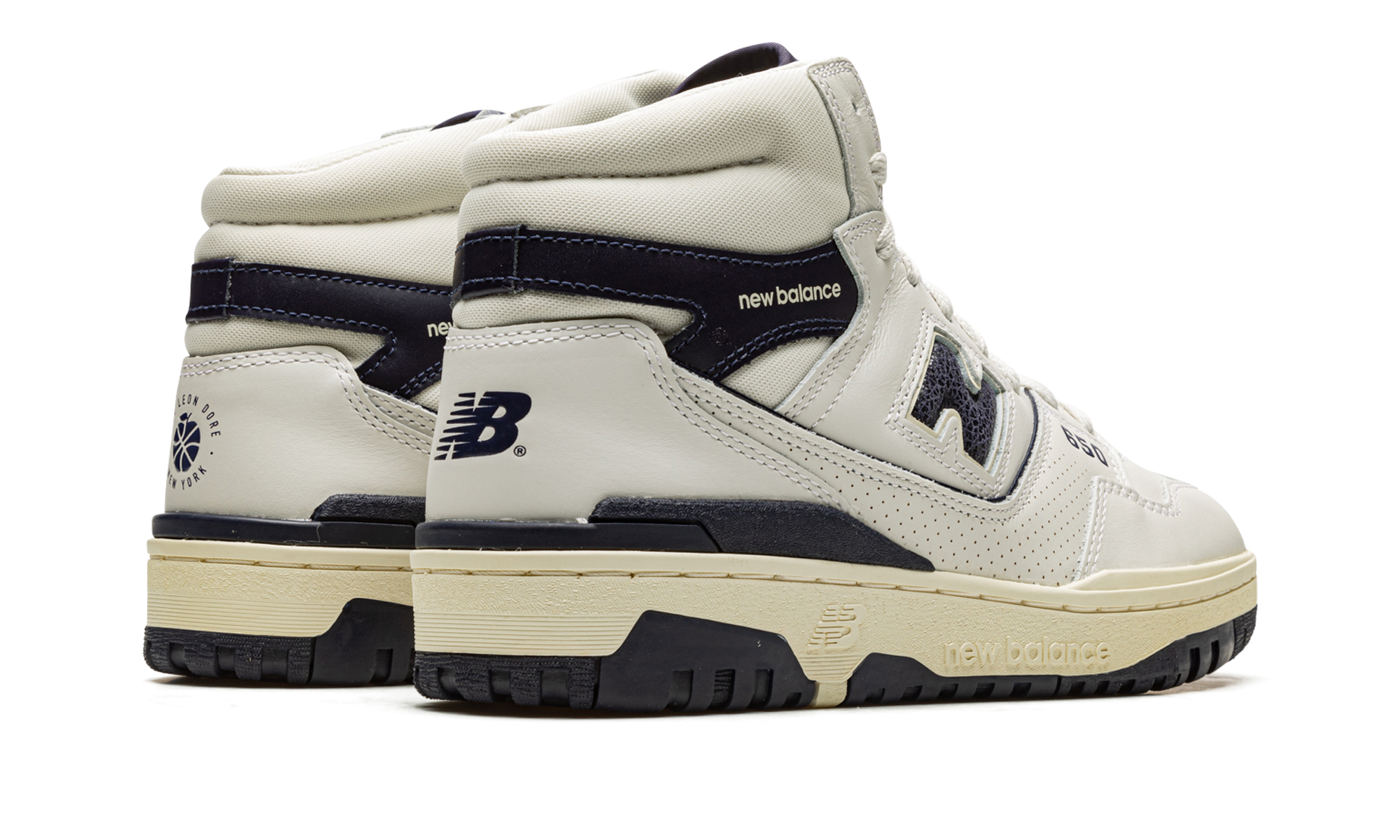 New Balance 650R Aime Leon Dore White Navy 3
