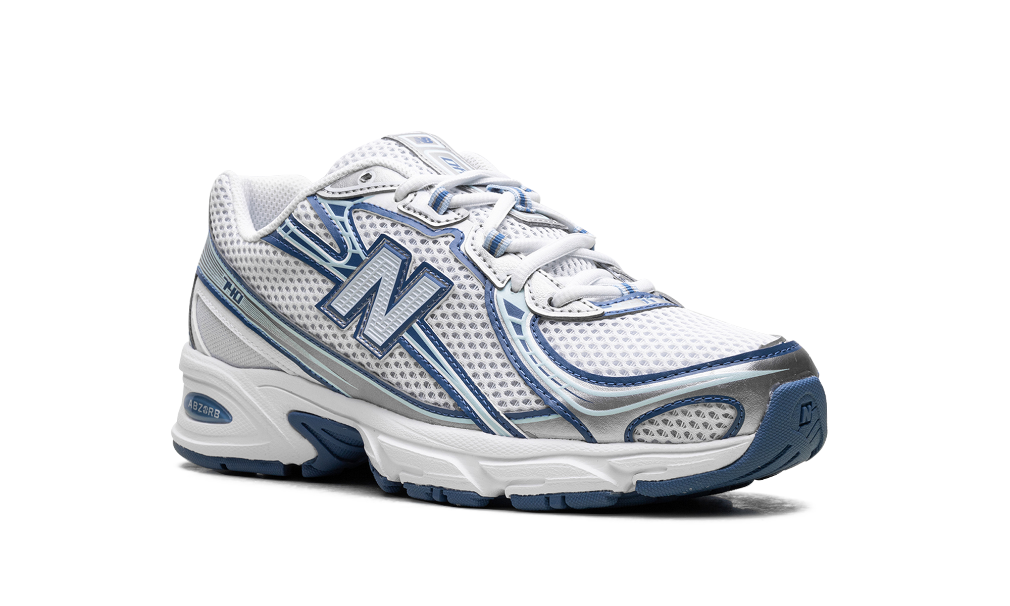 New Balance 740v2 White Ice Blue Sea Lime 2