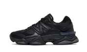 New Balance 9060 Triple Black Leather 1
