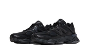 New Balance 9060 Triple Black Leather 2