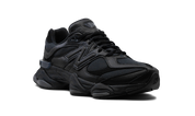 New Balance 9060 Triple Black Leather 5