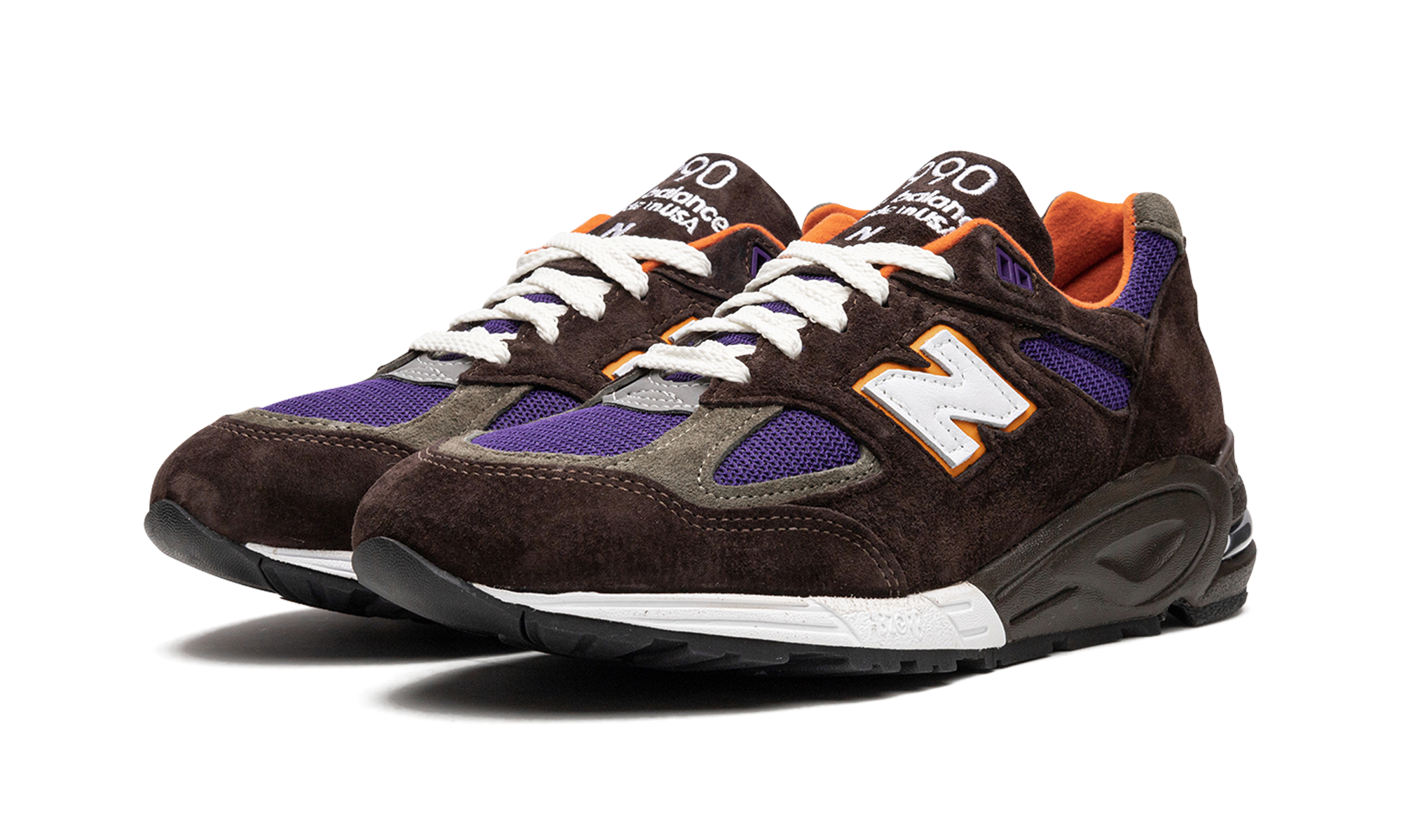 New Balance 990 V2 Made In Usa Brown Purple 7
