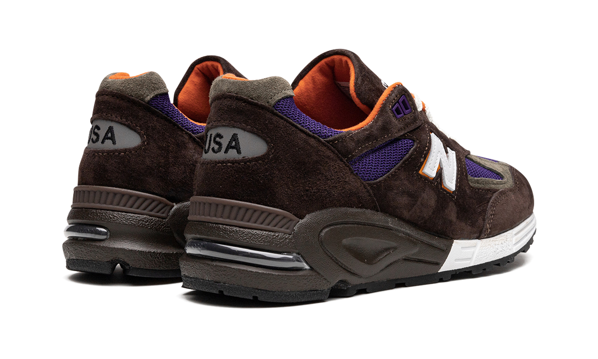 New Balance 990 V2 Made In Usa Brown Purple 8