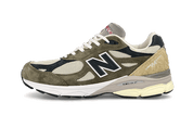 New Balance 990 V3 Made In USA Green Cream 1
