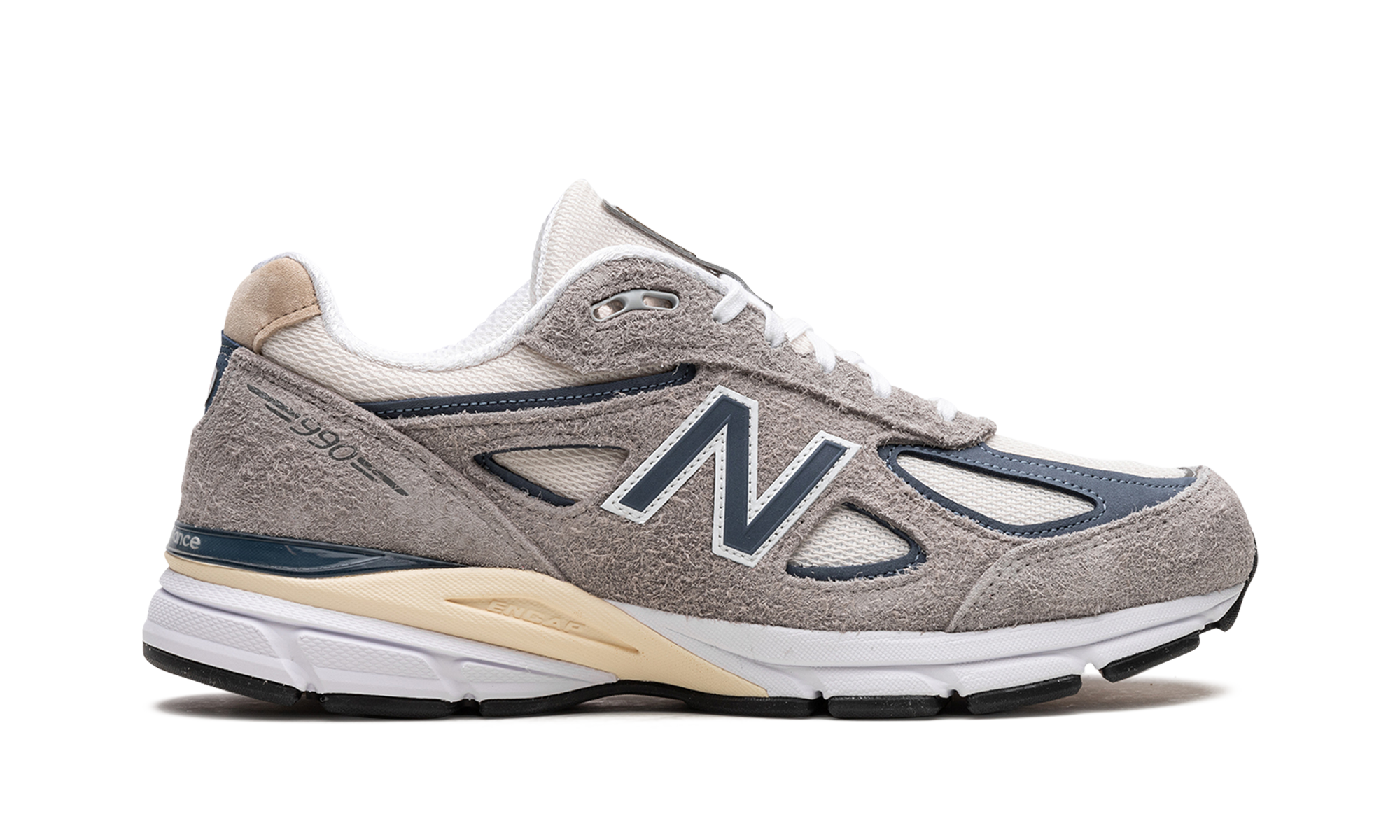 New Balance 990 V4 Made In USA Gray suede
