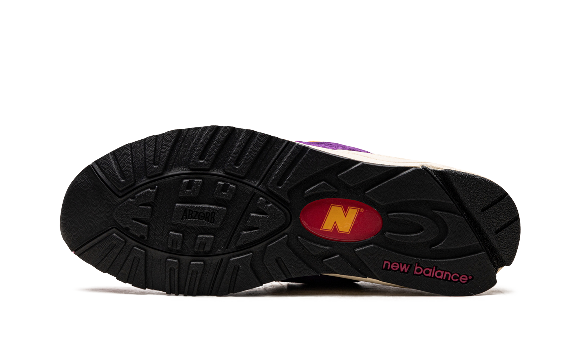 New Balance 990V2 Made in USA Teddy Santis Purple Yellow 9