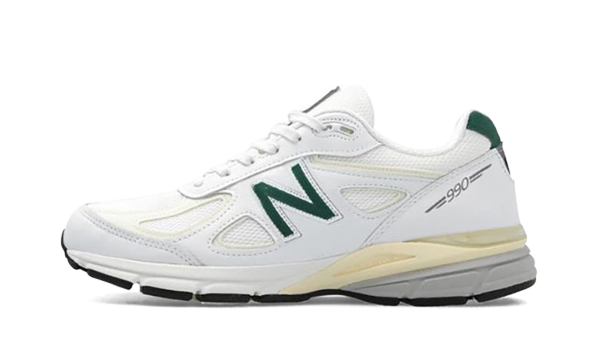 New Balance 990v4 White Green Made in USA 1